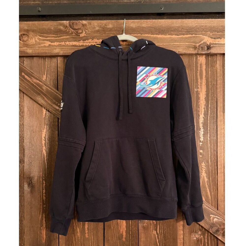 Nike Miami Dolphins Crucial Catch Sideline Hoodie